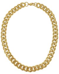 Adornia - 14k Plated Chain Necklace - Lyst