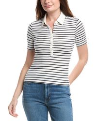 Rag & Bone - The Knit Button Polo Shirt - Lyst