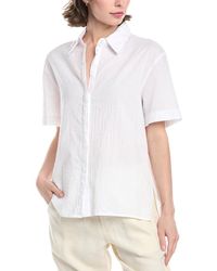 Enza Costa - Seersucker Resort Shirt - Lyst