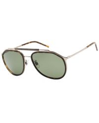 Dolce & Gabbana Dg2277 57mm Polarized Sunglasses - Green