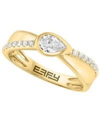 Effy Fine Jewelry - 14K 0.49 Ct. Tw. Diamond Ring - Lyst