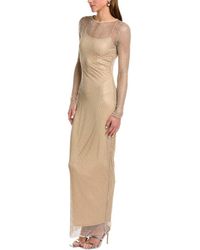 Rare London - Diamante Maxi Dress - Lyst