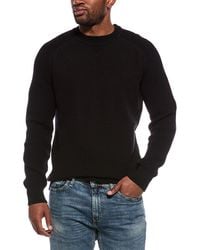 BOSS - Hero Wool Crewneck Sweater - Lyst