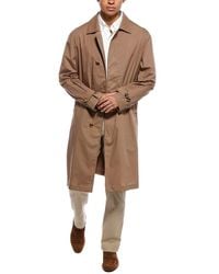 Brunello Cucinelli - Solid Trench Coat - Lyst