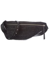 Rag & Bone - Petra Mini Sling Diamante Mesh Leather Belt Bag - Lyst