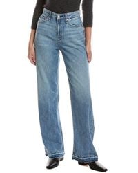 Rag & Bone - Featherweight Logan Mid-rise Orian Wide Leg Jean - Lyst