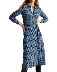 Boden - Laura Jersey Midi Shirt Dress - Lyst
