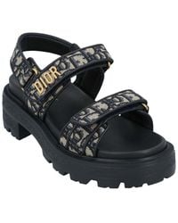 Dior - Canvas Act Platform Sandal (Authentic Pre-Loved) - Lyst