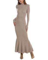 Toccin - Turtleneck Midi Dress - Lyst