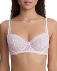 Skarlett Blue - Minx Lace Balconette Bra - Lyst