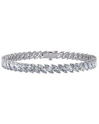 Lab Grown Diamonds - 14K 8.50 Ct. Tw. Lab-Grown Diamond Tennis Bracelet - Lyst