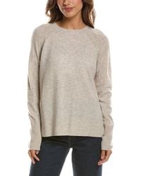 Forte - Easy Crewneck 100% Cashmere Sweater - Lyst
