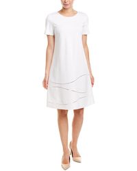 Lafayette 148 New York Jasmin Shift Dress - White