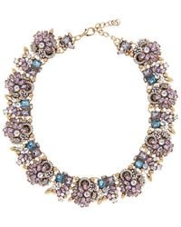 Eye Candy LA - Purple Ivy Necklace - Lyst