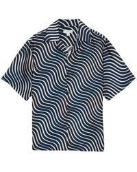 Reiss - Carbello Wave Stripe Top - Lyst