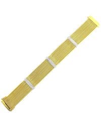 Diamond Select Cuts - Stainless Steel 0.08 Ct. Tw. Diamond Bracelet - Lyst