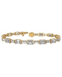 Lab Grown Diamonds - 14K 13.98 Ct. Tw. Lab-Grown Diamond Tennis Bracelet - Lyst