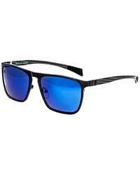 Breed Capricorn 47mm Polarized Sunglasses - Blue