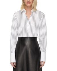 Lafayette 148 New York - Drop Shoulder Fitted Shirt - Lyst