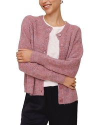 Bella Dahl - Raglan Wool-Blend Cardigan - Lyst