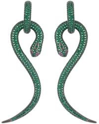 Eye Candy LA - Luxe Collection Cz Drop Earrings - Lyst