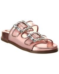 SCHUTZ SHOES - Enola Vinyl Sporty Sandal - Lyst