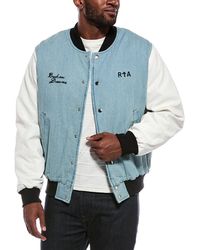 RTA - Marty Bomber Jacket - Lyst