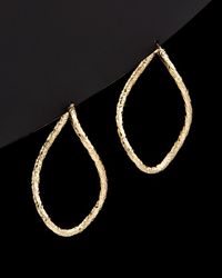 Italian Gold - 14k Bold Hoops - Lyst