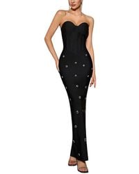 Dilireba - Sleeveless Embellished Maxi Dress - Lyst