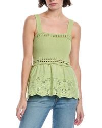 Fate - Sweater Peplum Tank - Lyst