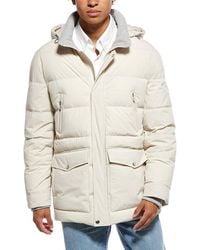 Brunello Cucinelli - Puffer Coat - Lyst