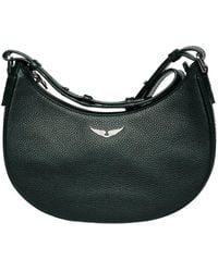 Zadig & Voltaire - Moonvibe Grained Leather Crossbody - Lyst