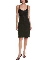 Issue New York - Floral Embroidered Midi Dress - Lyst
