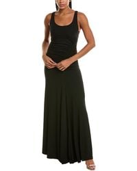 Michael Kors - Ruched Jersey Sleeveless Gown - Lyst