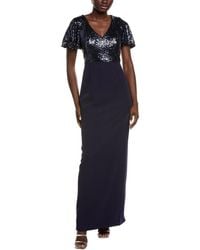 Rene Ruiz - Sequin Column Gown - Lyst