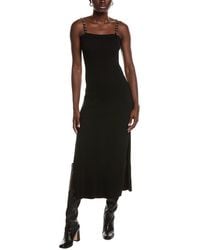 Maje - Ribbed Midi Tank Dress - Lyst