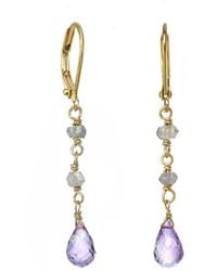 Rachel Reinhardt Jewelry - 14k Over Silver Gemstone Earrings - Lyst