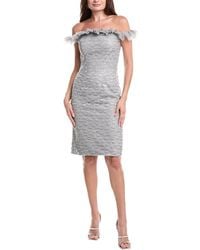 Rene Ruiz - Tulle Embroidered Cocktail Dress - Lyst
