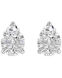 Lab Grown Diamonds - 14k 0.25 Ct. Tw. Lab Grown Diamond Earrings - Lyst