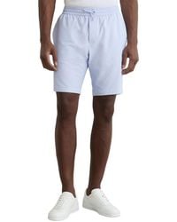 Reiss - Ajay Drawstring Seersucker Short - Lyst