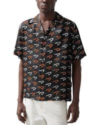 Reiss - Vision Speedmark Print Shirt - Lyst