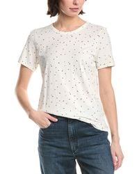 Rag & Bone - All Over Poppy Floral Jersey T-Shirt - Lyst