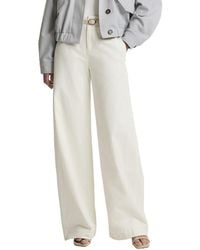 Vince - Mid Rise Utility Wide Leg Pant - Lyst