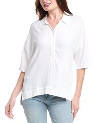 Splendid - Coastal Linen-blend Top - Lyst