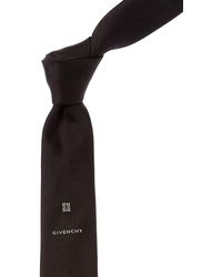 Givenchy - Black/chalk 4g Jacquard Silk Tie - Lyst