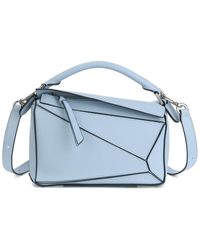 Tiffany & Fred Paris - Geometric Pattern Leather Shoulder Bag - Lyst