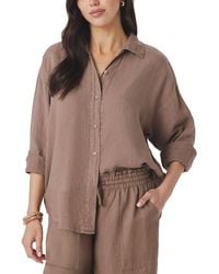 Splendid - Stella Linen Top - Lyst