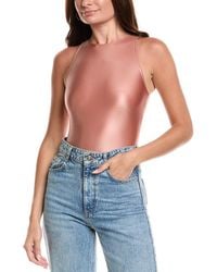 Commando - Matte Metallic Crewneck Tank Bodysuit - Lyst