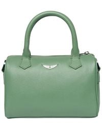 Zadig & Voltaire - Xs Sunny Wings Grained Leather Crossbody - Lyst
