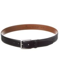 Bruno Magli - Dante Leather Belt - Lyst